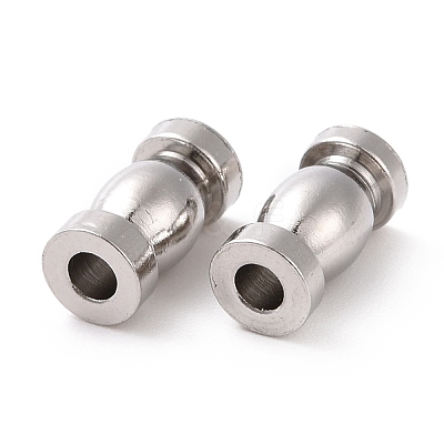 Tarnish Resistant 201 Stainless Steel Beads STAS-P236-10P-1