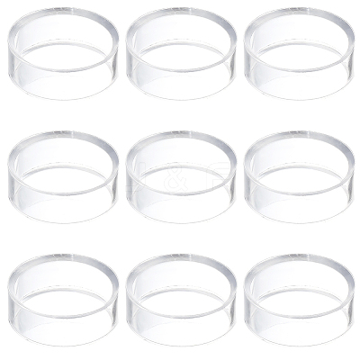 Plastic Sport Ball Display Pedestals ODIS-WH20005-07B-1