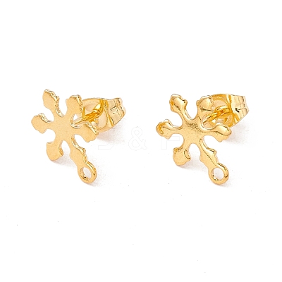 201 Stainless Steel Stud Earring Findings STAS-G266-05G-1