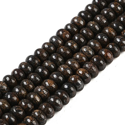 Natural Bronzite Beads Strands G-G084-C13-02-1