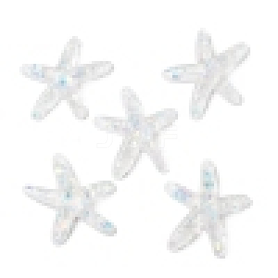 UV Plating Ocean Theme Transparent Resin Cabochons CRES-D306-01A-1