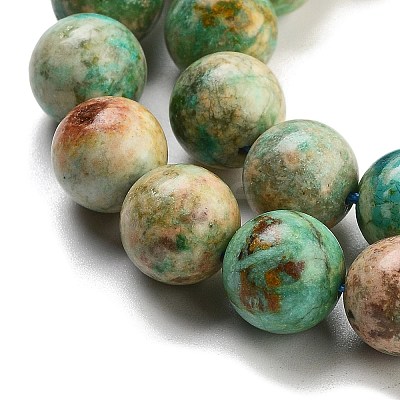 Natural Peruvian Turquoise(Jasper) Beads Strands G-Z062-A01-03-1
