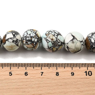 Synthetic Turquoise Beads Strands G-F791-D01-02A-1