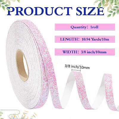 Imitation Leather Ribbons SRIB-WH0011-358B-1