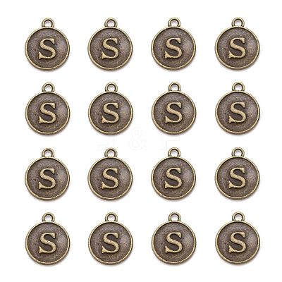 Alloy Pendant Cabochon Settings PALLOY-N156-01S-AB-1