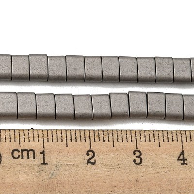 Electroplated Non-magnetic Synthetic Hematite Beads Strands G-C106-B01-11B-1
