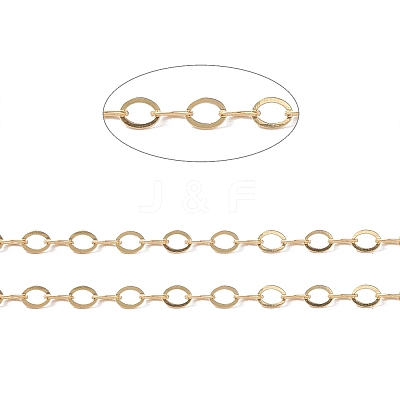 Yellow Gold Filled Cable Chains CHC-M023-10G-1