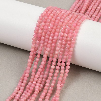 Natural Pink Opal Beads Strands G-F806-A01-3mm-1