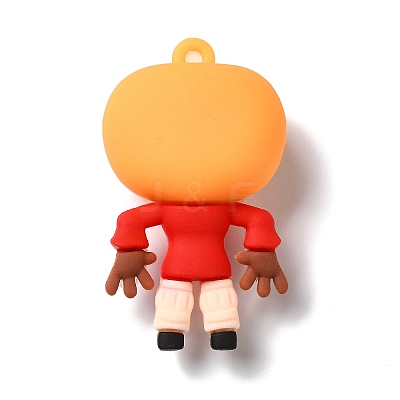 Halloween PVC Plastic Cartoon Big Pendants PVC-Q095-01C-1