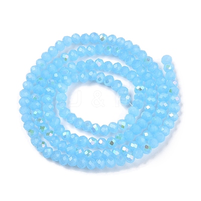 Electroplate Glass Beads Strands LS-EGLA-A044-J2mm-L04-1