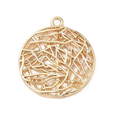 Brass Pendants KK-D263-01G-06-1