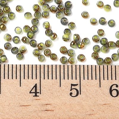 Electroplated Glass Beads GLAA-Q120-02A-05-1