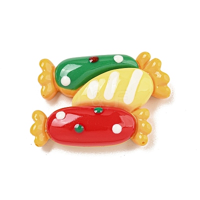 Christmas Theme Opaque Resin Decoden Cabochons CRES-B022-05D-1