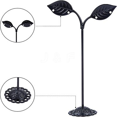 3 Pcs Iron Earring Displays Sets EDIS-FG0001-09-1