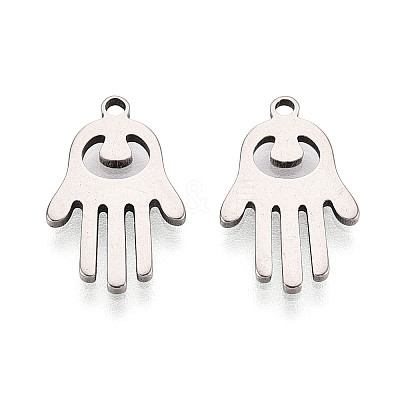 Tarnish Resistant Religion 201 Stainless Steel Charms STAS-N092-29-1