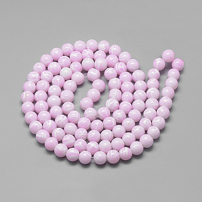 Drawbench Glass Beads Strands DGLA-S115-4mm-L02-1
