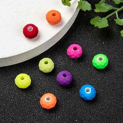 Fluorescent Acrylic Beads MACR-S181-8mm-M-1