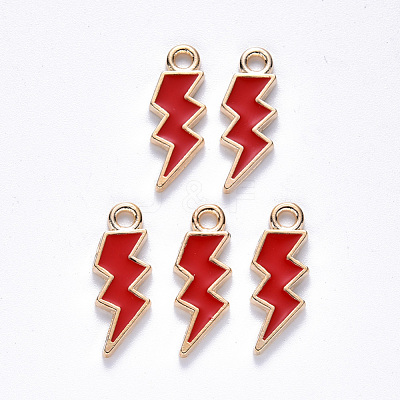 Alloy Enamel Pendants X-ENAM-N054-025D-1