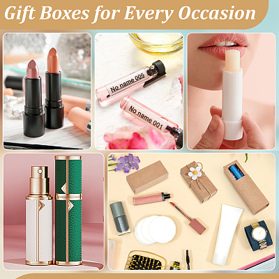 Foldable Paper Gift Packaging Drawer Boxes CON-WH0816-008A-1