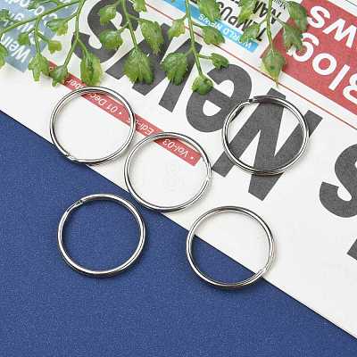 Environmental Iron Split Key Rings X-IFIN-C057-25mm-1