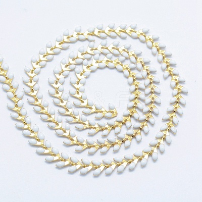 Brass Handmade Chains CHC-P004-C01G-1