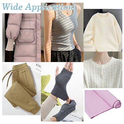 1Pc Cotton Elastic Fabric DIY-PH0036-08A-1