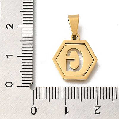 304 Stainless Steel Charms STAS-H227-01G-G-1