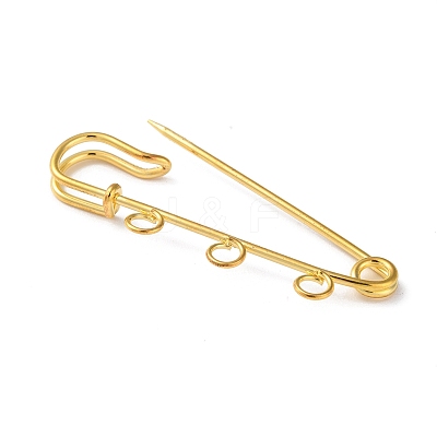 Iron Brooch Findings FIND-D036-03G-1