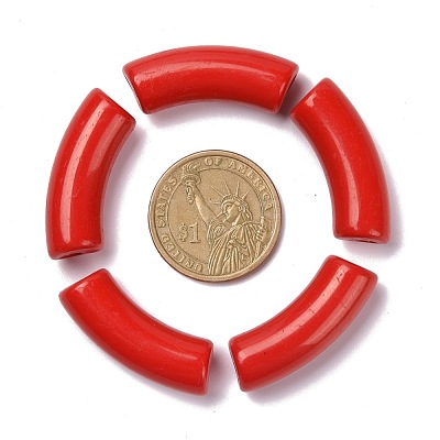 Opaque Acrylic Beads X1-SACR-S677-021-1