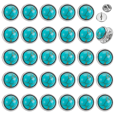 30Pcs Stainless Steel Brooches JEWB-PH01298-1