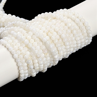 Natural Cultured Freshwater Shell Beads Strands BSHE-H109-03A-1