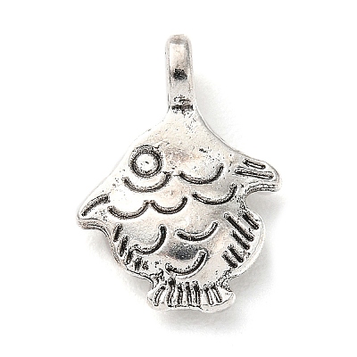 Tibetan Style Alloy Pendants PALLOY-P293-074AS-1