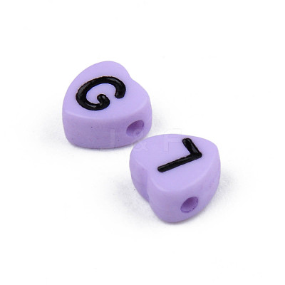 Opaque Acrylic Enamel Beads MACR-S273-37E-1