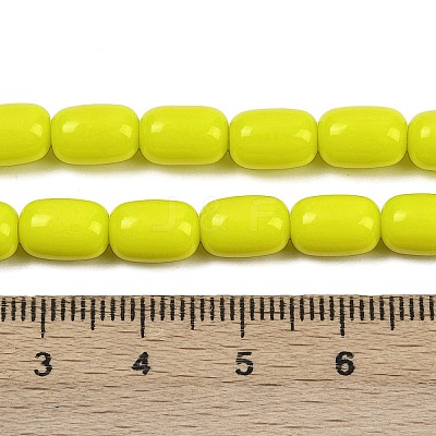 Opaque Glass Beads Strands GLAA-Z015-02I-1