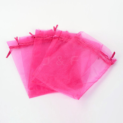 Organza Gift Bags with Drawstring OP-R016-13x18cm-07-1