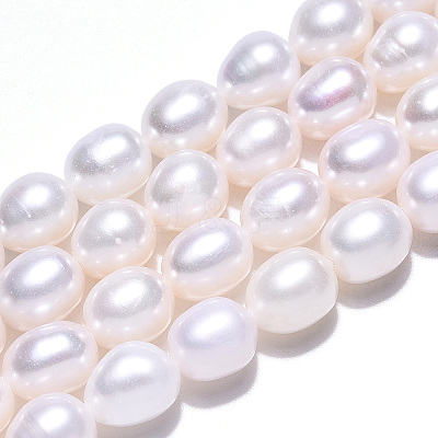 Natural Cultured Freshwater Pearl Beads Strands LS-PEAR-N012-07K-1