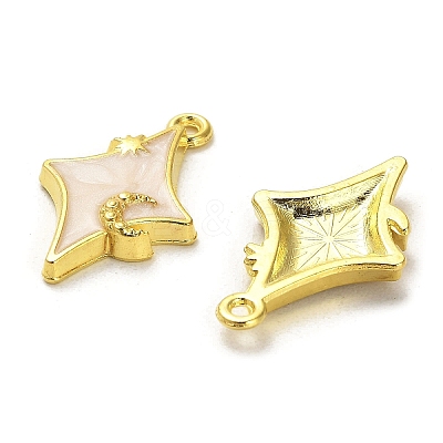 Alloy Enamel Pendants ENAM-R145-08G-1