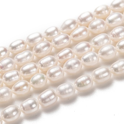 Natural Cultured Freshwater Pearl Beads Strands PEAR-L033-70-01-1