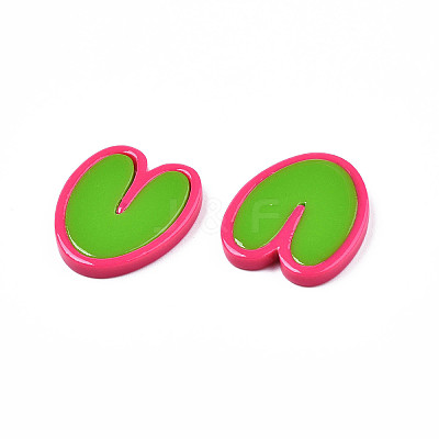 Opaque Cellulose Acetate(Resin) Cabochons KY-N018-12-1
