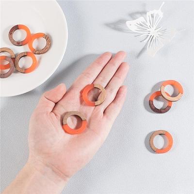 Resin & Wood Pendants RESI-OL0001-10D-1