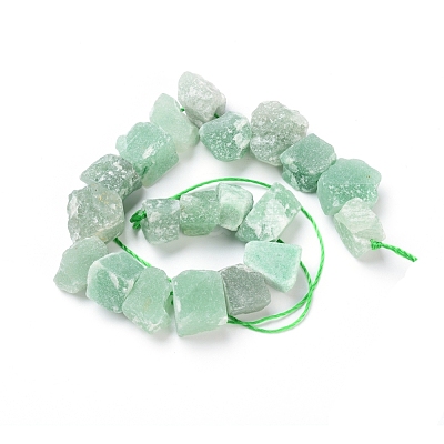 Natural Green Aventurine Beads Strands G-I283-D02-1