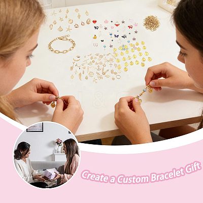 DIY Bracelets Making Kit DIY-GL0007-14-1