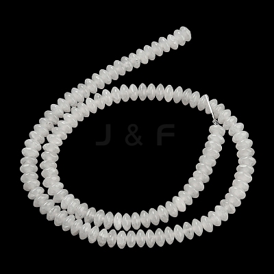 Natural White Jade Beads Strands G-Z030-A11-01-1