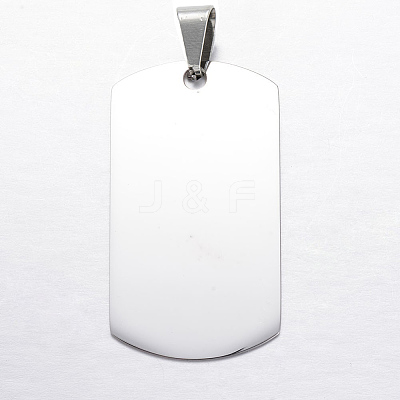 Tarnish Resistant 304 Stainless Steel Pendants STAS-G077-01P-1