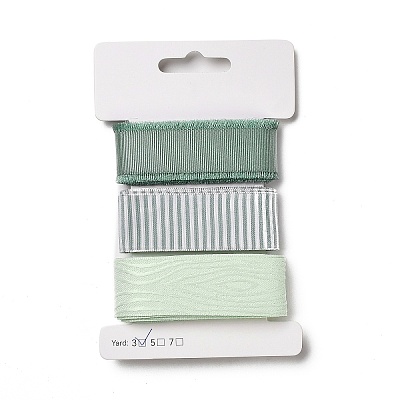 9 Yards 3 Styles Polyester Ribbon SRIB-A014-C10-1