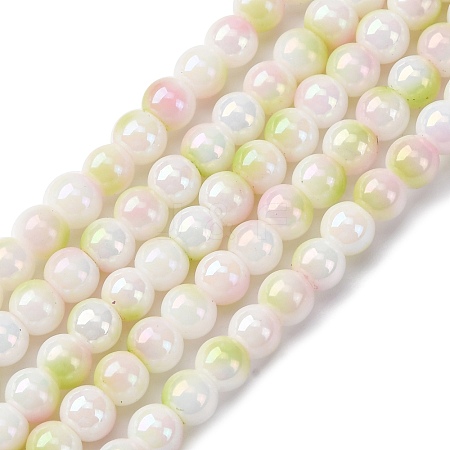 Glass Beads Strands LAMP-R020-04D-1