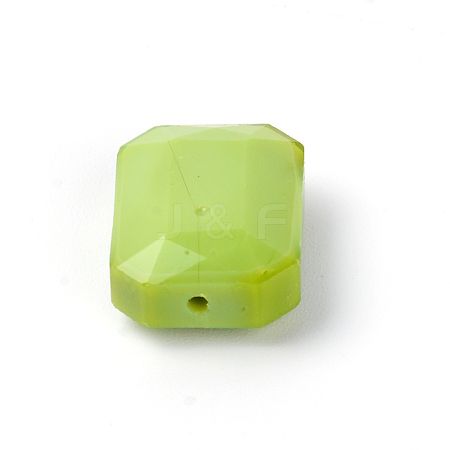 Opaque Solid Color Glass Beads GLAA-WH0025-58N-1