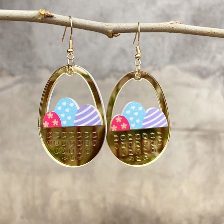 Easter Acrylic Dangle Earrings FS-WGC1C19-02-1