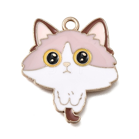Alloy Enamel Pendants FIND-E047-02KCG-05-1