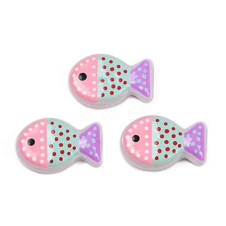 Baking Paint Glass Beads LAMP-F036-02A-1